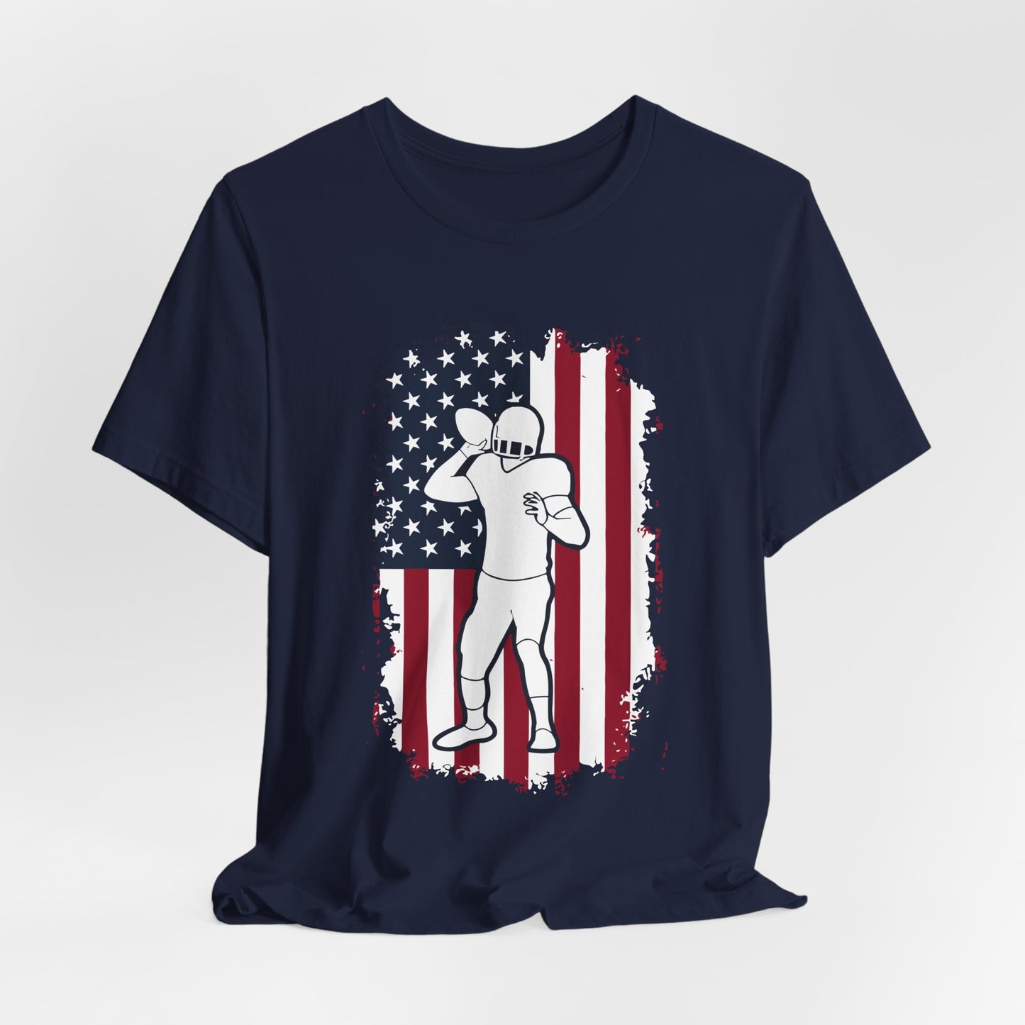 Football Player Graphic T-Shirt