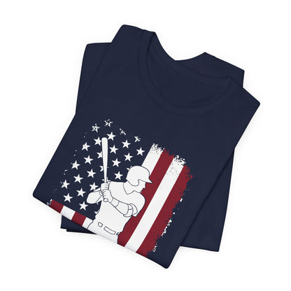 Baseball Player Graphic T-Shirt