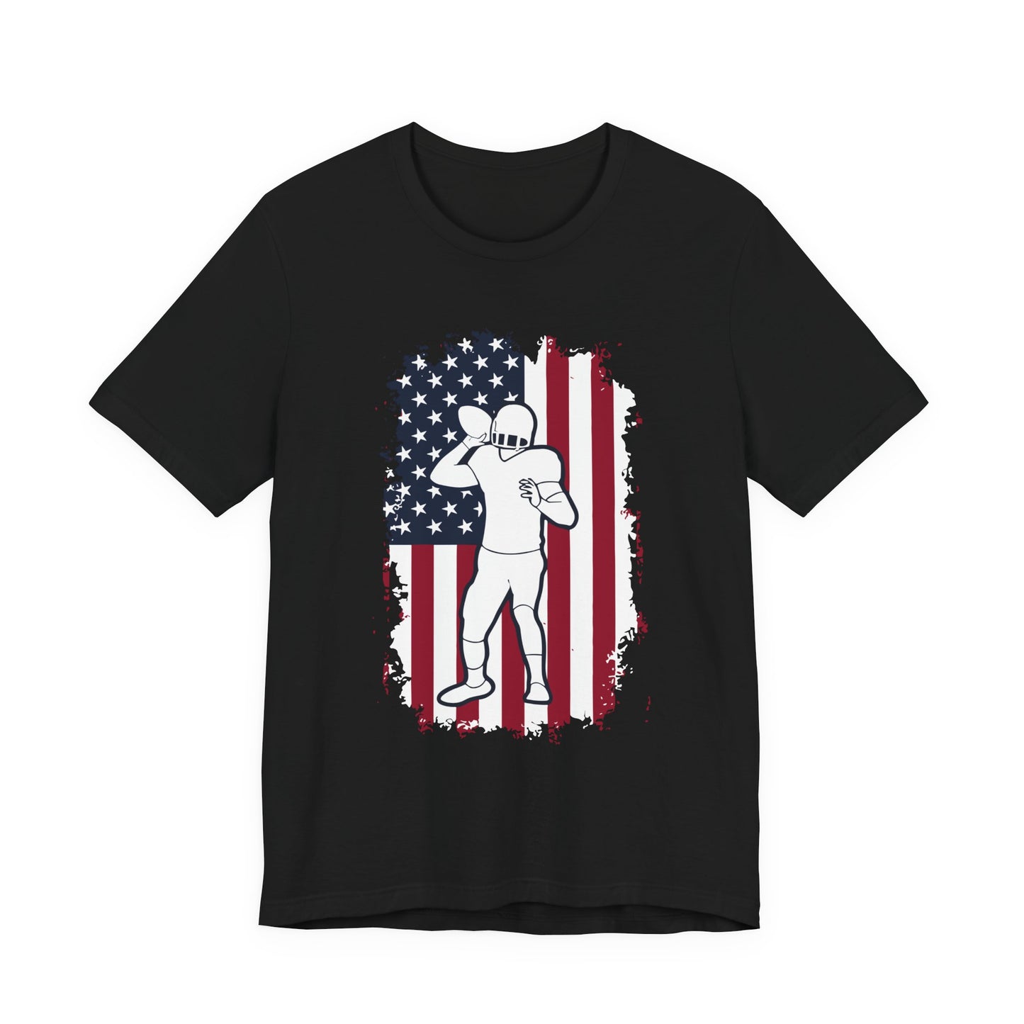 Football Player Graphic T-Shirt