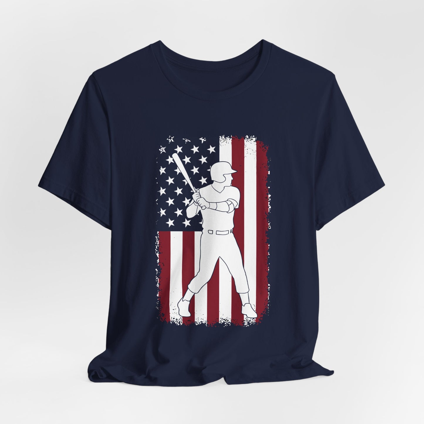 Baseball Player Graphic T-Shirt