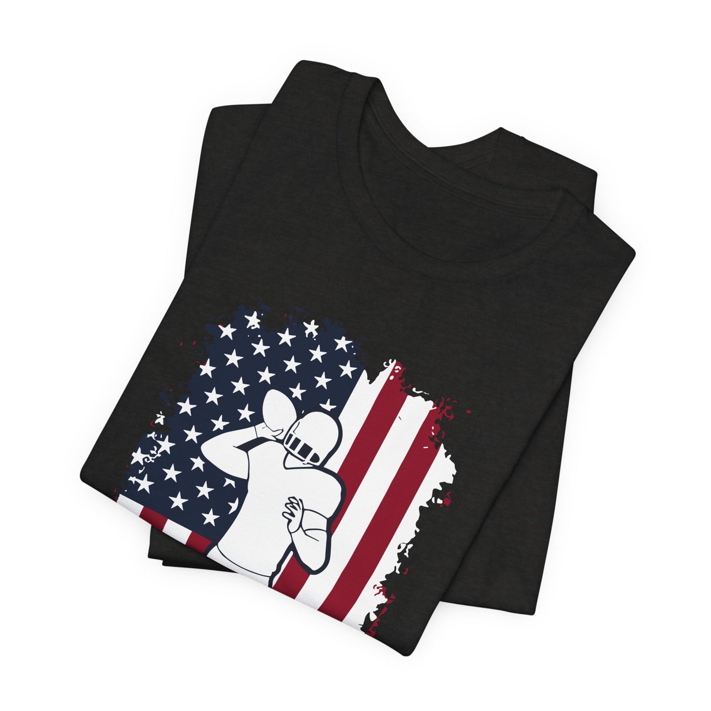 Football Player Graphic T-Shirt