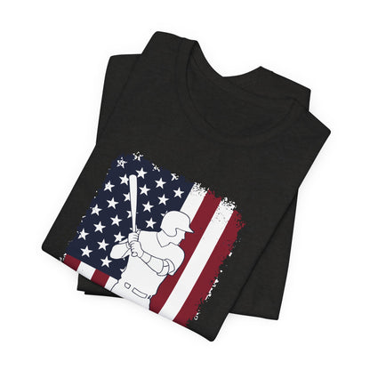 Baseball Player Graphic T-Shirt