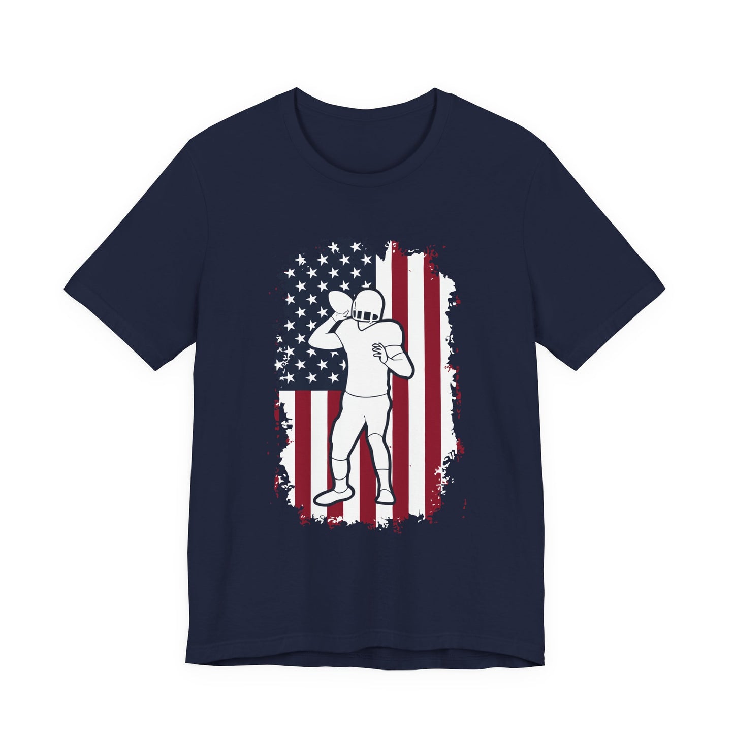 Football Player Graphic T-Shirt
