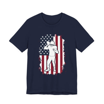 Football Player Graphic T-Shirt