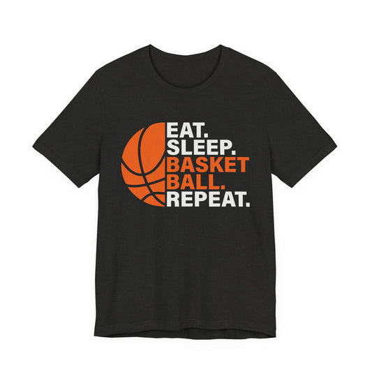 Eat Sleep Basketball Repeat T-Shirt