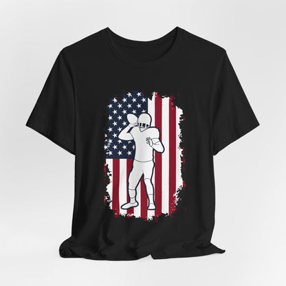 Football Player Graphic T-Shirt