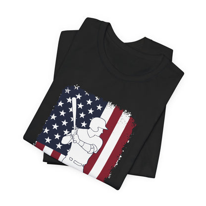 Baseball Player Graphic T-Shirt