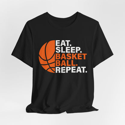 Eat Sleep Basketball Repeat T-Shirt