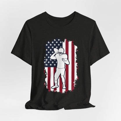 Football Player Graphic T-Shirt